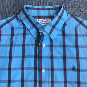 Penguin Short Sleeved Button Down